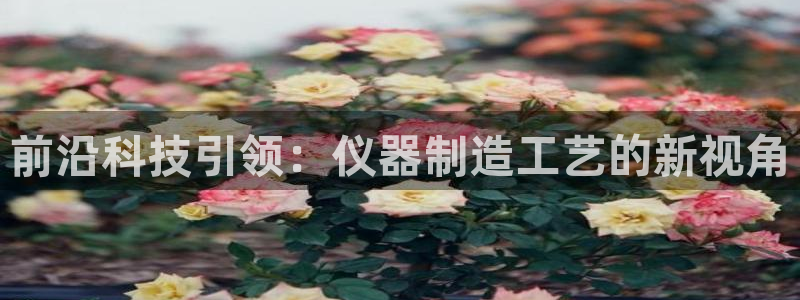星欧娱乐号7o777：前沿科技引领：仪器制造工艺的新视角